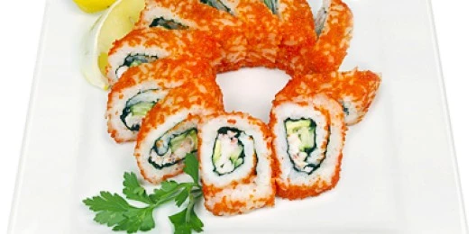 Ролл «Калифорния ика фукаи»