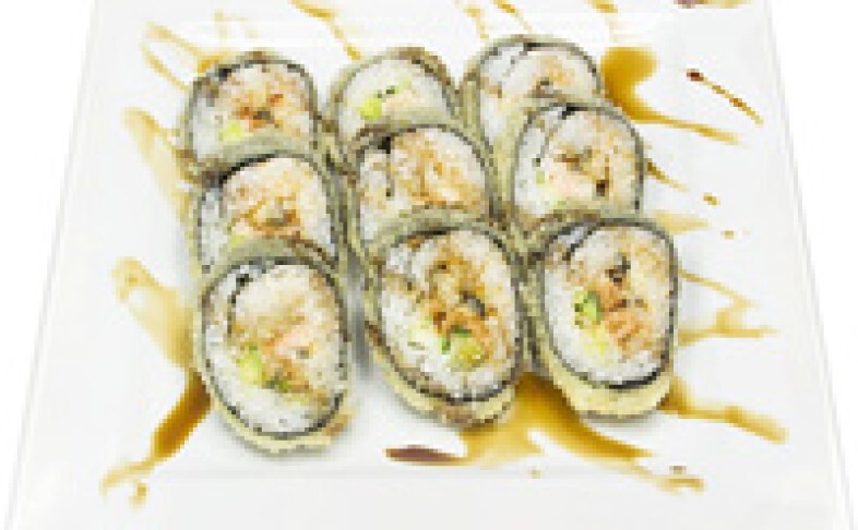 Горячий ролл «Аляска сякэ»