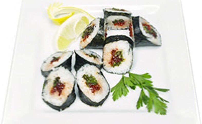 Ролл «Икура маки»