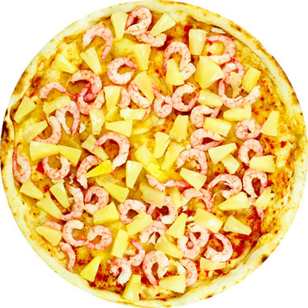 Пицца «Гавайская с креветками»
