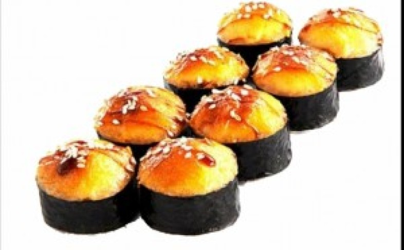 Запечённые ролл «Спайси креветки»