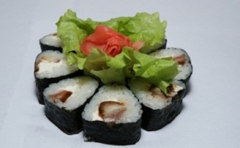 Футо ролл с копченным угрем