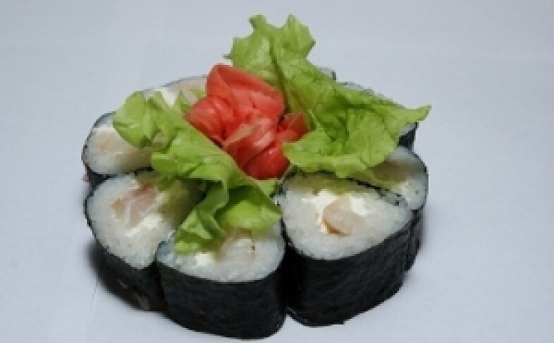 Футо ролл с морским окунем