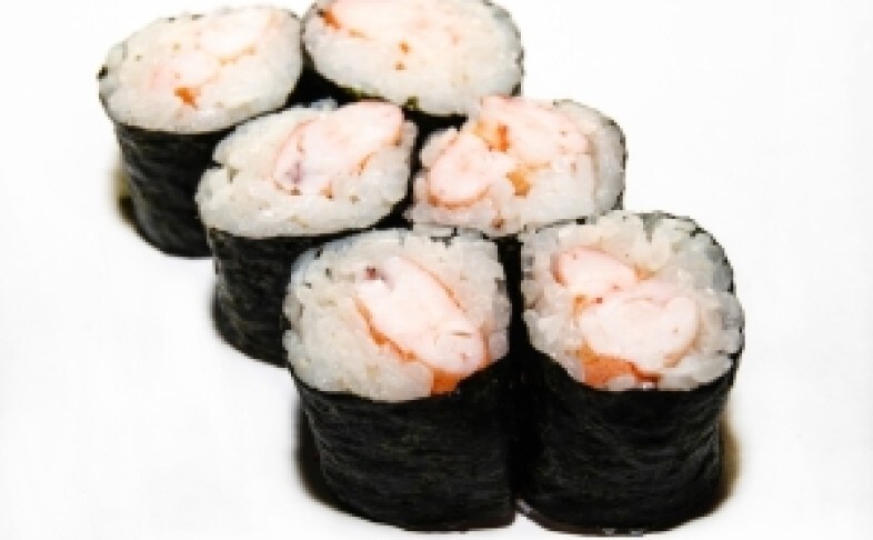 «Эби» маки (ролл с креветкой)