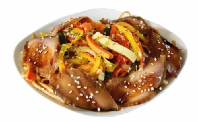 Лапша с угрем