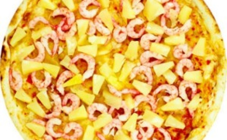 Пицца «Гавайская с креветкой»