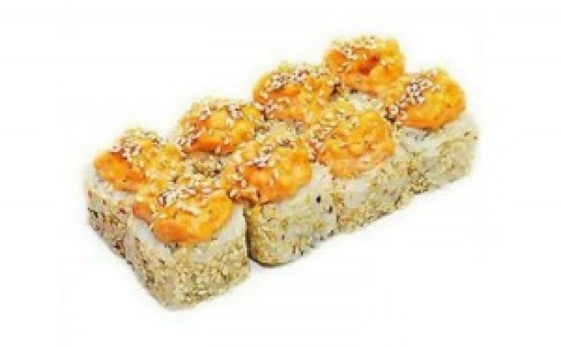 Запечённый ролл с тунцом