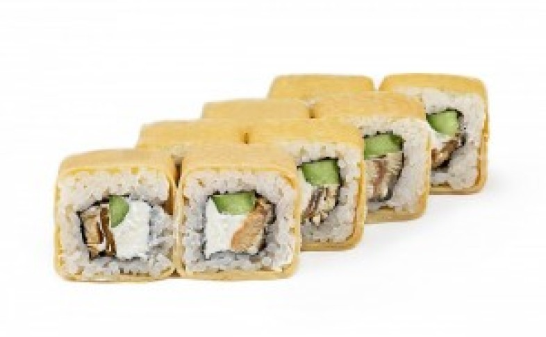 Ролл «Угорь в омлете»