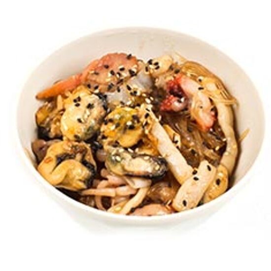 Стеклянная лапша с морепродуктами