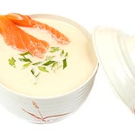 Крем-суп с лососем
