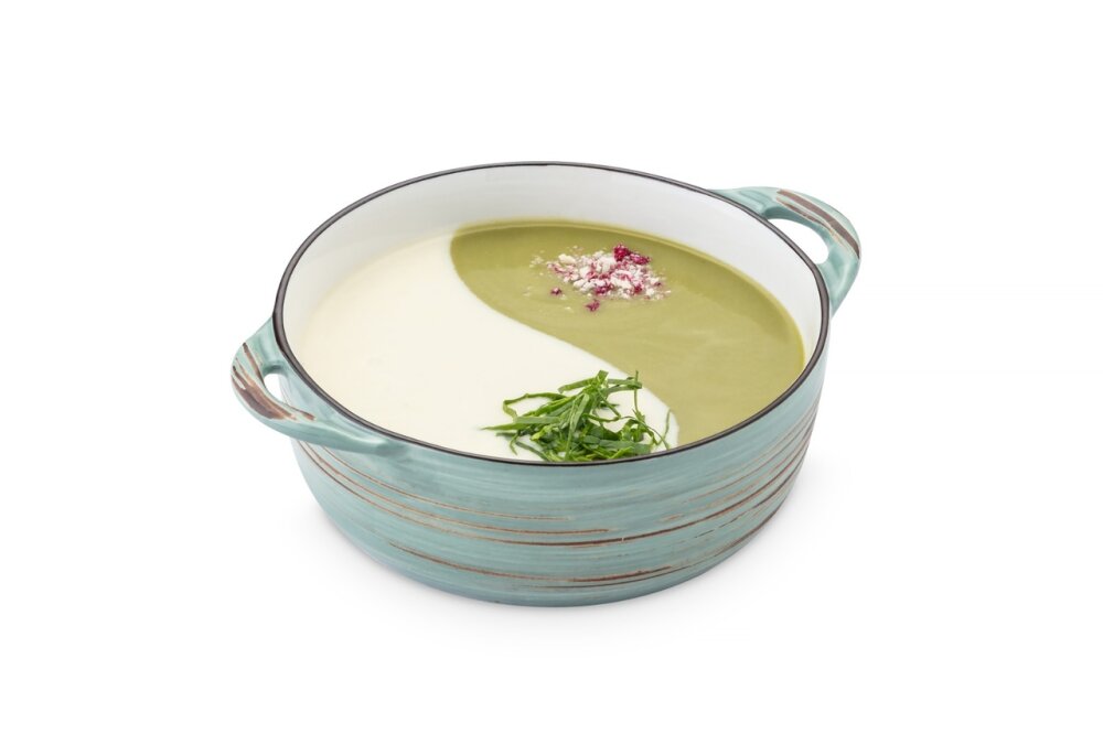 Крем-суп из цветной капусты и брокколи