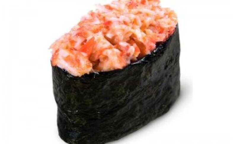 Спайси суши с крабом