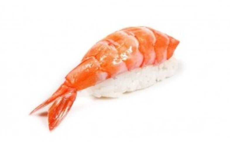 Нигири с креветкой