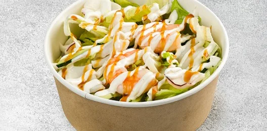 Салат с морепродуктами