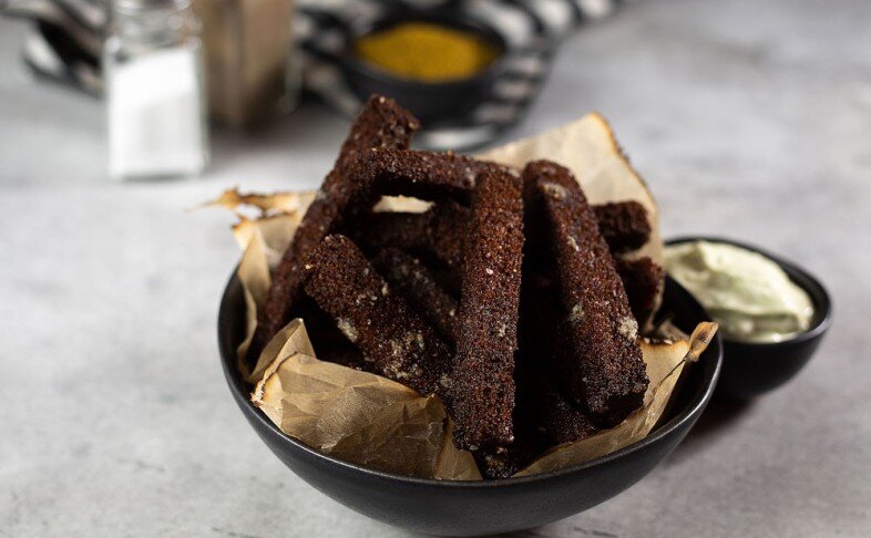 Гренки чесночные