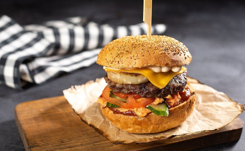 Гавайский бургер