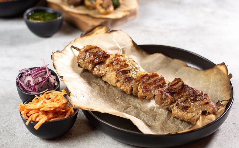 Свиной шашлык