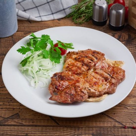 Стейк из свиной шейки