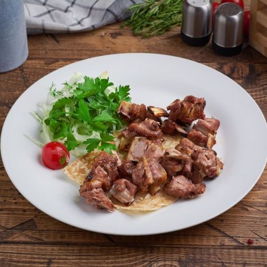 Бараньи семечки на углях