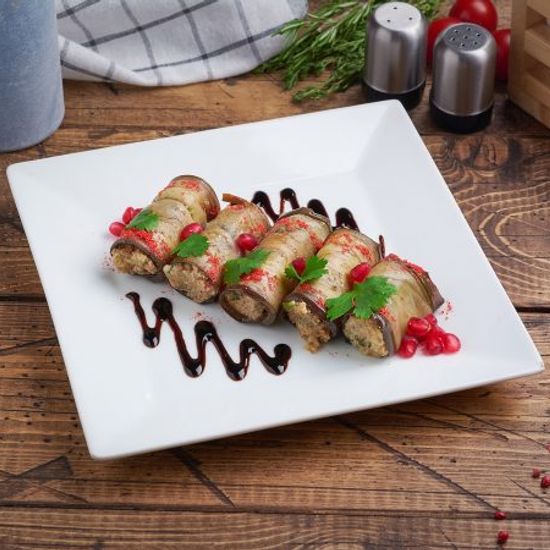 Рулетики из баклажан