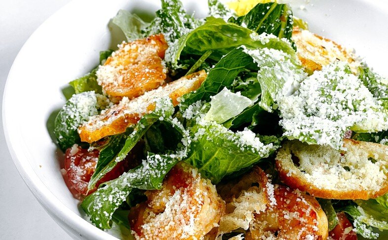 Цезарь с креветками