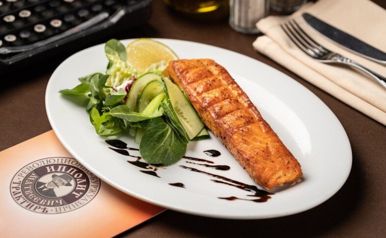 Шашлык из лосося