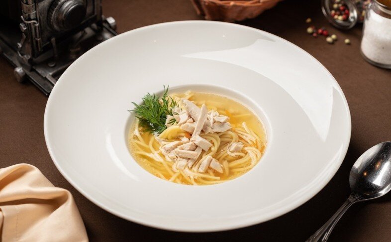 Лапша куриная