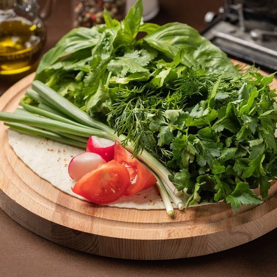 Букет из зелени