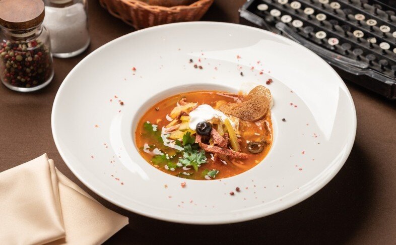 Солянка мясная