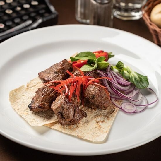 Шашлык из бараньей мякоти