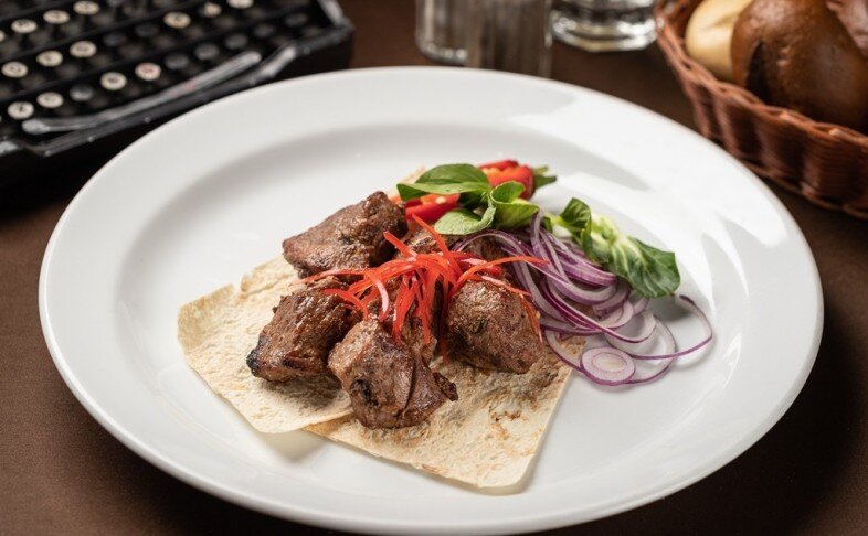 Шашлык из бараньей мякоти