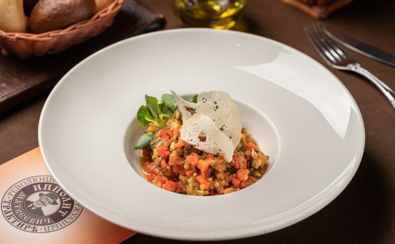 Икра на мангале