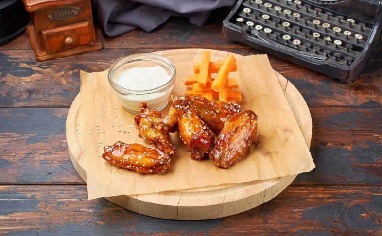 Крылья куриные барбекю