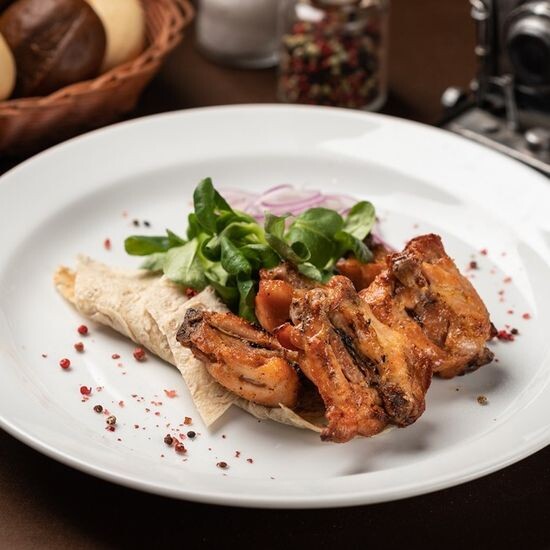 Шашлык из куриного бедра