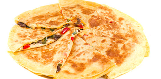 Кесадилья с лососем