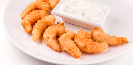 Креветки в кляре