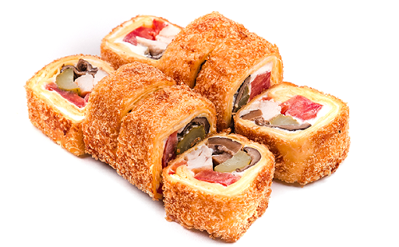 Тортилья с жареной курицей