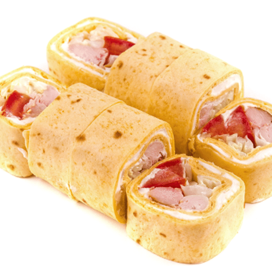 Тортилья с копченой курицей