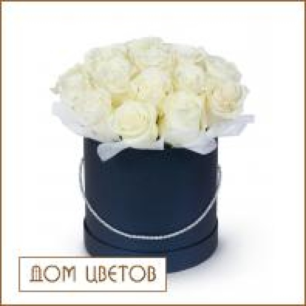 Розы в шляпной коробке art 563