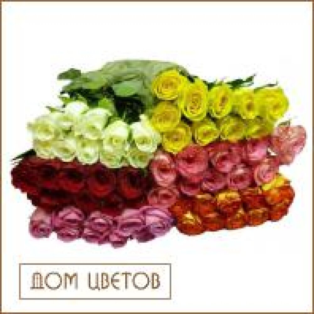 Роза микс (поштучно) 40см art 594