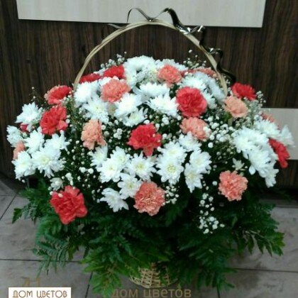 Композиция в корзине art 47. Цвет на момент оформление заказа.