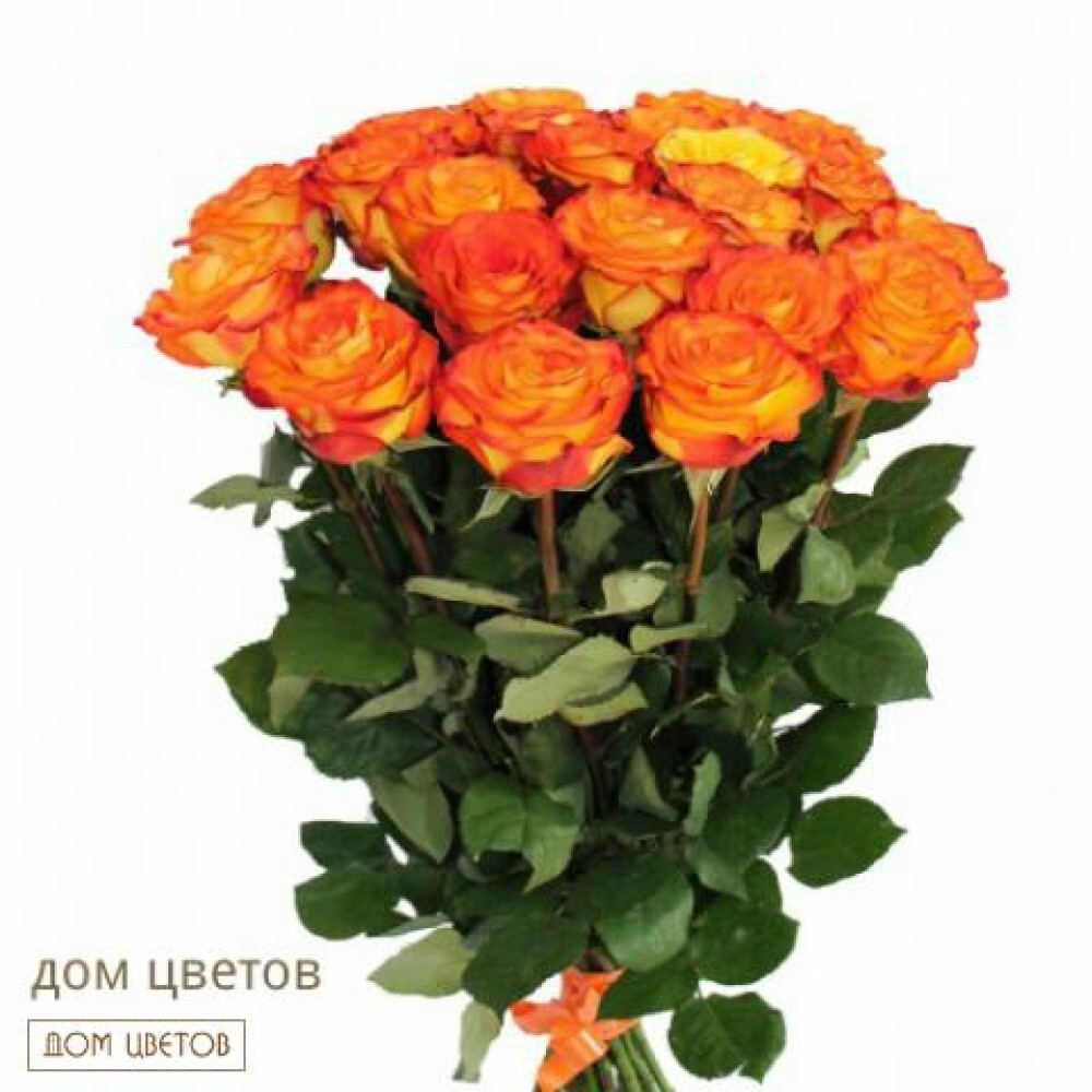 Букет «21 Оранжевая Роза» art 101