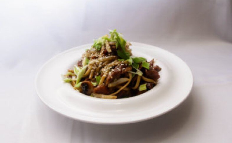 Лапша Wok с овощами