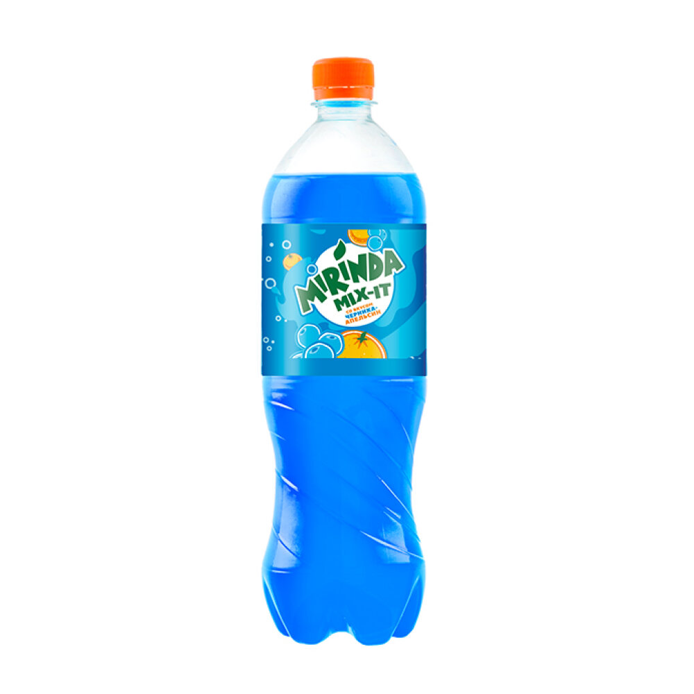 Soda "Mirinda blueberry-orange"