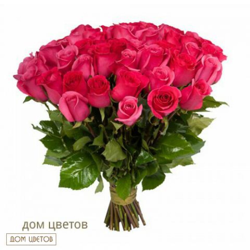 Букет «51 роза Пин Флойд» (Пионовидная) art 97