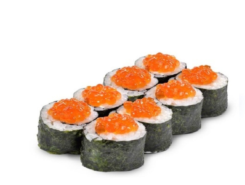 Маки с красной икрой