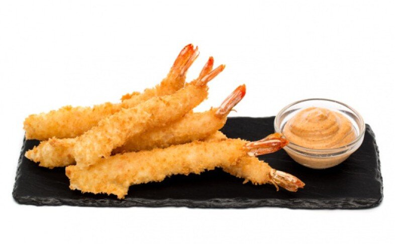 Креветки в панировке