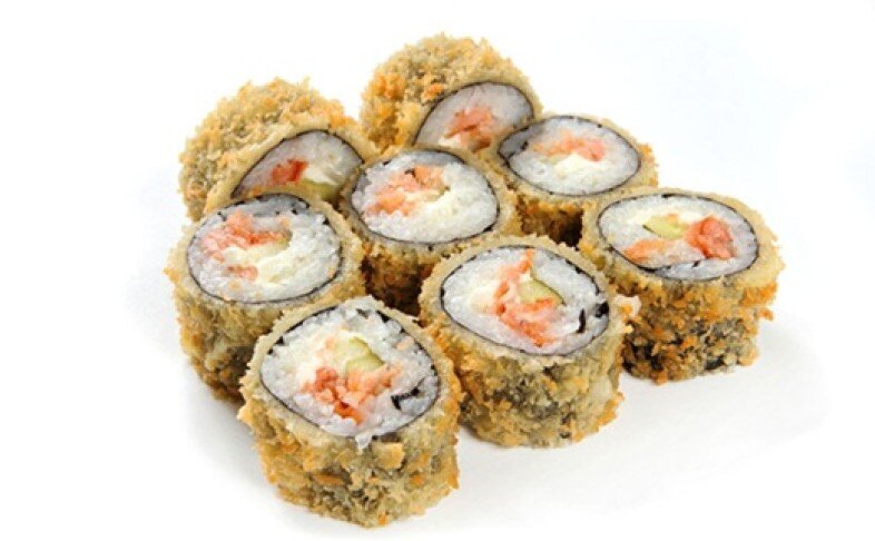 Ролл «Жареный лосось»