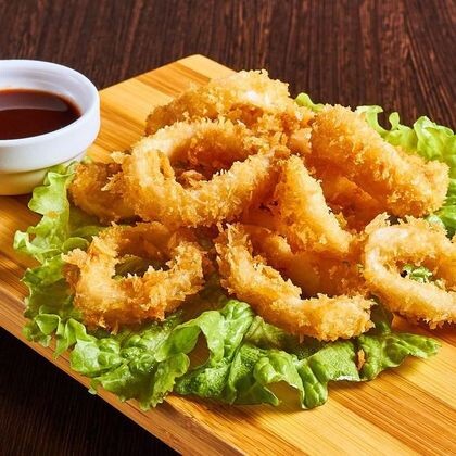 Кальмары в кляре