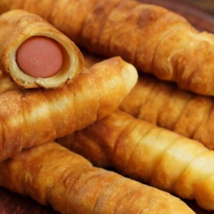 Сосиска в тесте (жаренный)